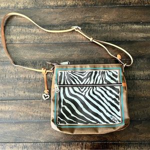 BRIGHTON Vera Neumann Animal Print Crossbody